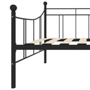 vidaXL fekete fém kanapéágy-keret 90 x 200 cm