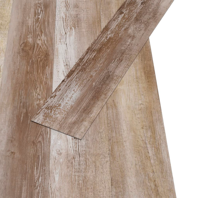 vidaXL antikolt faszínű 2 mm-es öntapadó PVC padlóburkolat 5,02 m²