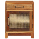 vidaXL tömör újrahasznosított fa éjjeliszekrény 40 x 30 x 50 cm