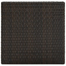 vidaXL barna polyrattan kerti bárasztal 60,5 x 60,5 x 110,5 cm