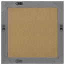 vidaXL fekete barokk stílusú fali tükör 60 x 60 cm