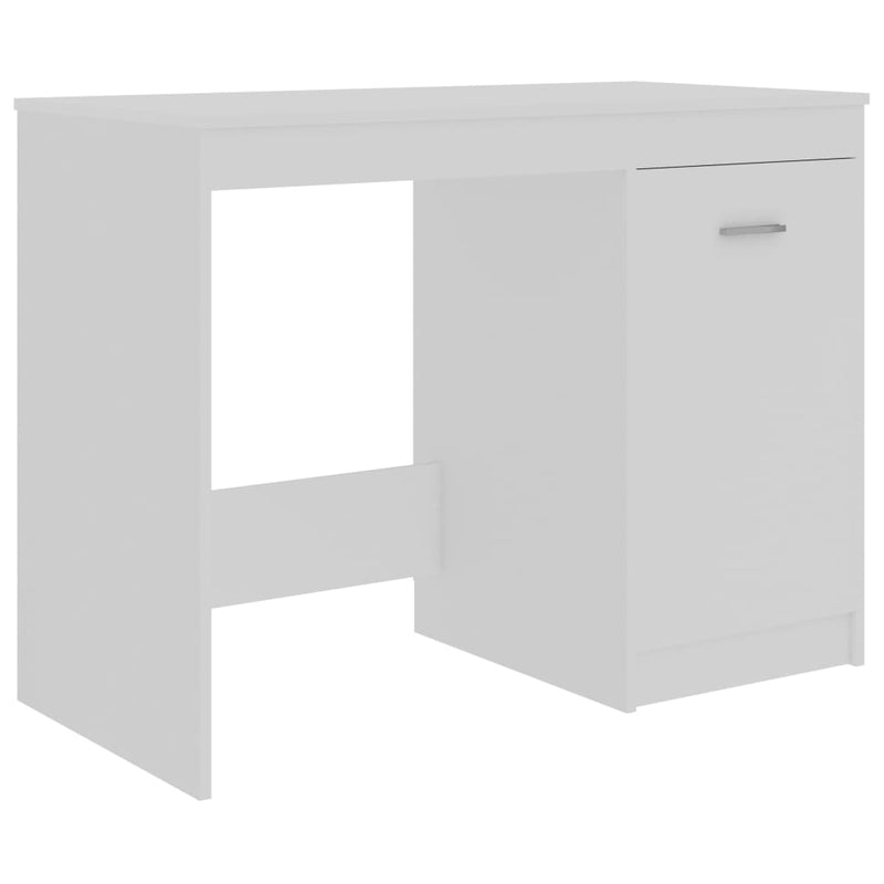 vidaXL fehér szerelt fa íróasztal 140 x 50 x 76 cm