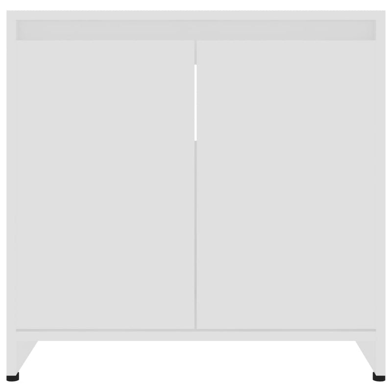 vidaXL fehér szerelt fa fürdőszobaszekrény 60 x 33 x 61 cm