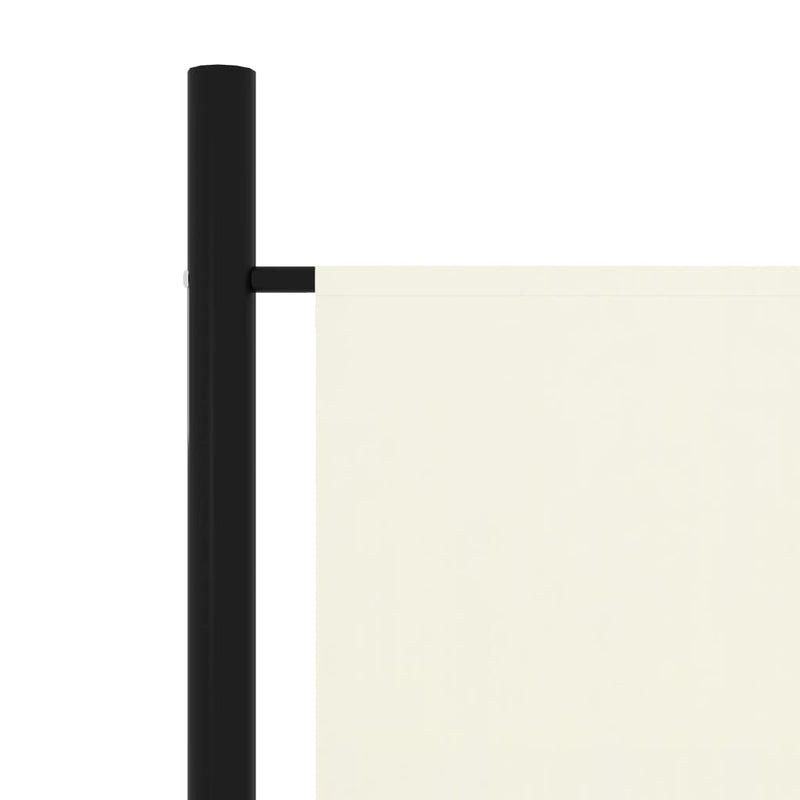 vidaXL fehér 5 paneles paraván 250 x 180 cm