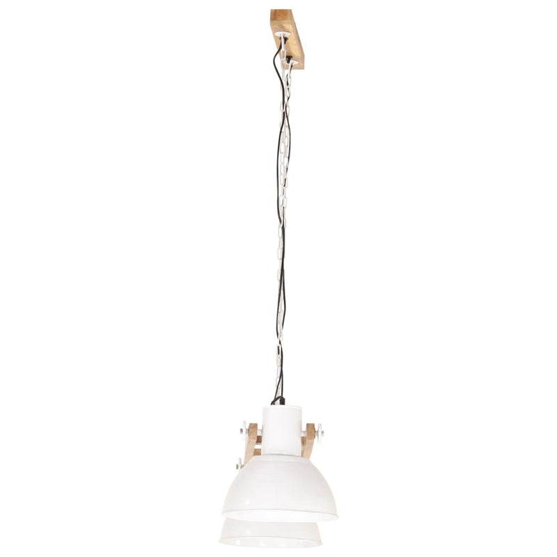 vidaXL fehér ipari függőlámpa 25 W 109 cm E27