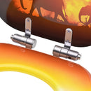 vidaXL szavannamintás MDF WC-ülőke lágyan csukódó fedéllel