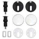 vidaXL szavannamintás MDF WC-ülőke lágyan csukódó fedéllel