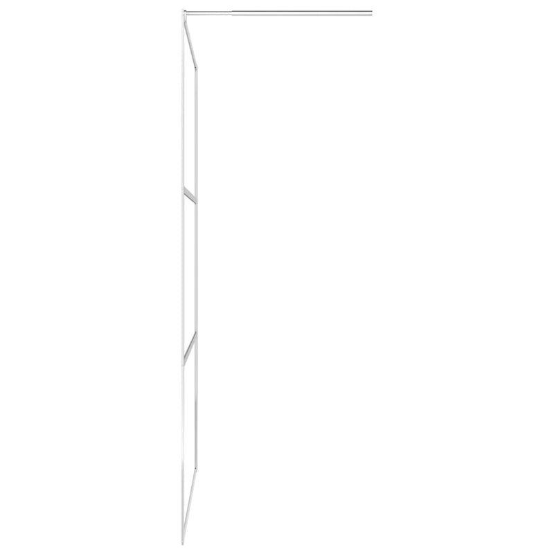 vidaXL zuhanyfal ESG tejüveggel 100 x 195 cm