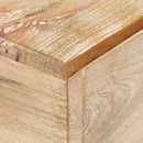 vidaXL tömör mangófa ágy melletti asztal 40 x 30 x 50 cm