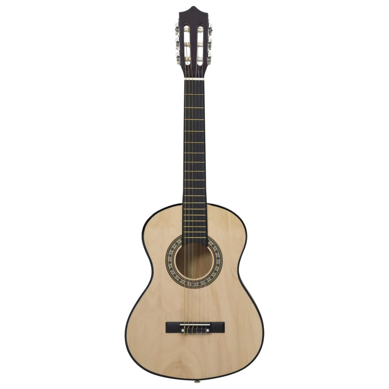 vidaXL 1/2-es klasszikus gitár kezdőknek és gyereknek tokkal 34"