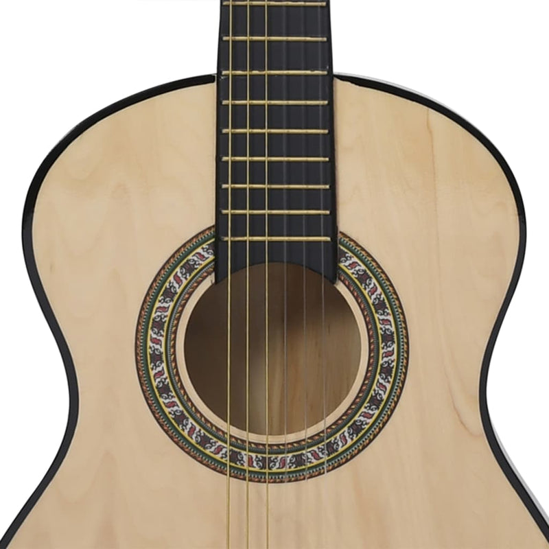 vidaXL 1/2-es klasszikus gitár kezdőknek és gyereknek tokkal 34"