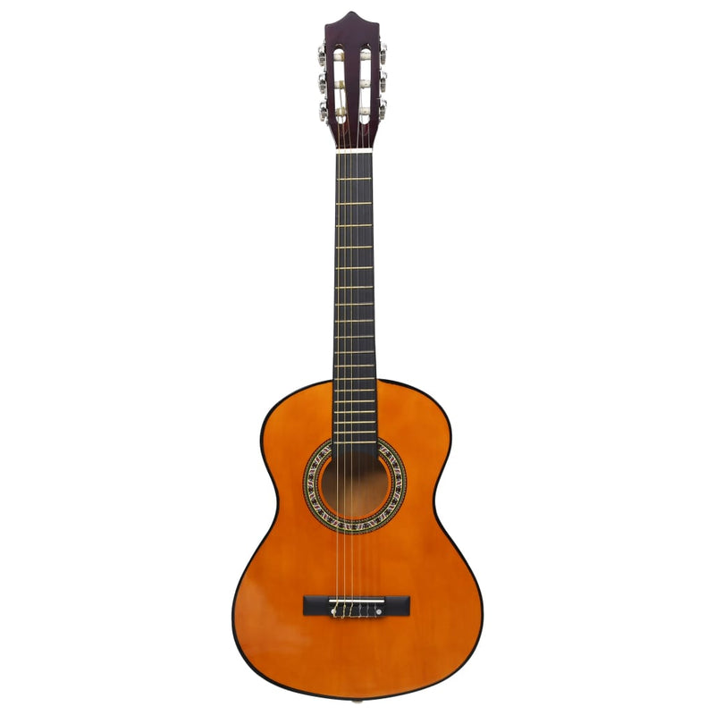 vidaXL 1/2-es klasszikus gitár kezdőknek és gyereknek tokkal 34"