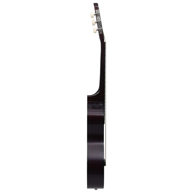 vidaXL 1/2-es klasszikus gitár kezdőknek és gyereknek tokkal 34"