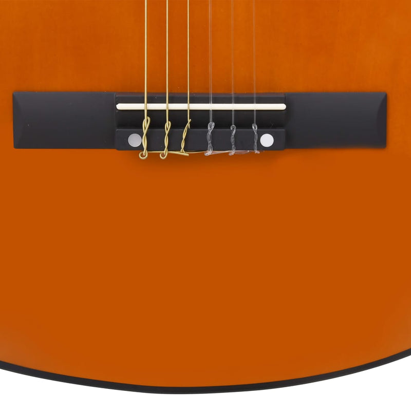 vidaXL 1/2-es klasszikus gitár kezdőknek és gyereknek tokkal 34"