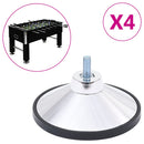 vidaXL 4 db króm M10 csocsóasztal láb