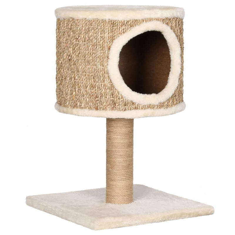 vidaXL tengerifű macskabútor házikóval és kaparófával 52 cm
