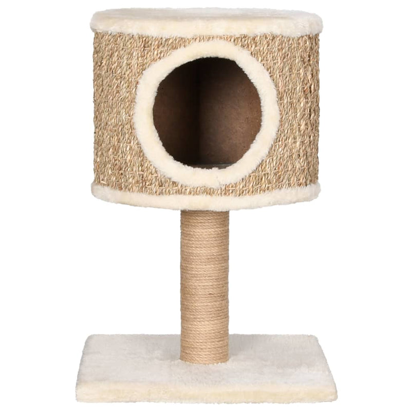vidaXL tengerifű macskabútor házikóval és kaparófával 52 cm