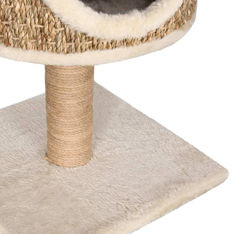 vidaXL tengerifű macskabútor házikóval és kaparófával 52 cm