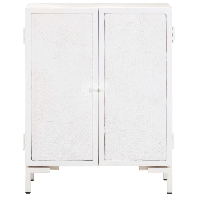 vidaXL tömör mangófa tálalószekrény 60 x 30 x 76 cm