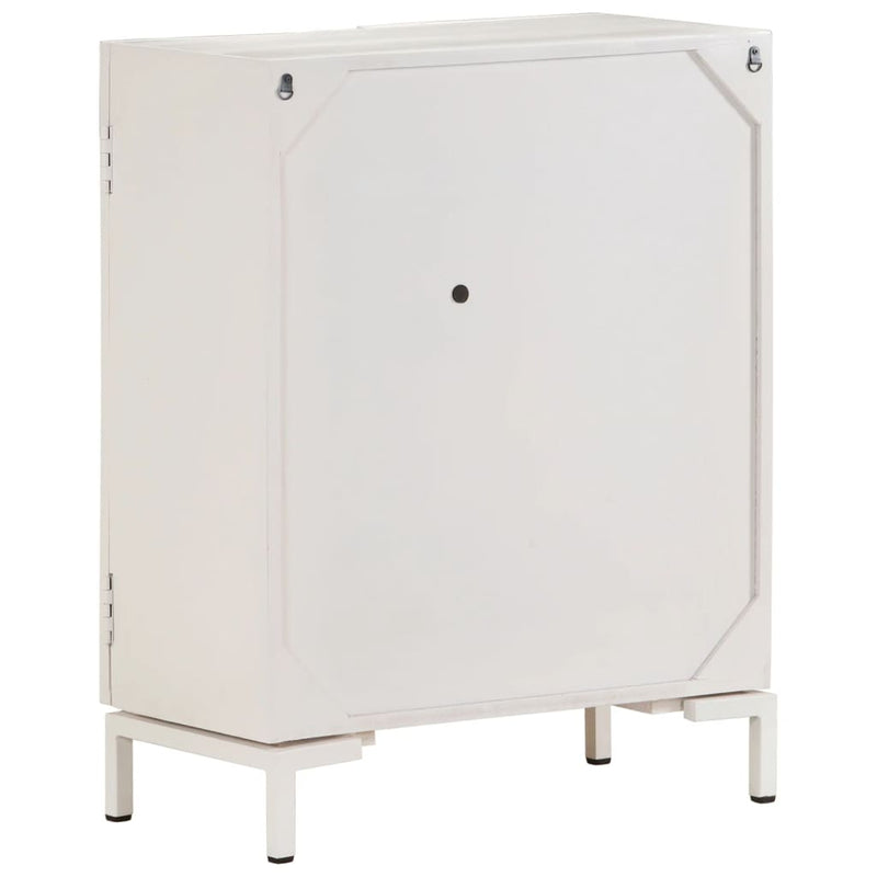 vidaXL tömör mangófa tálalószekrény 60 x 30 x 76 cm