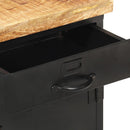 vidaXL nyers mangófa éjjeliszekrény 40 x 30 x 52 cm