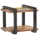 vidaXL tömör újrahasznosított fa éjjeliszekrény 50 x 40 x 40 cm