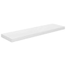 vidaXL magasfényű fehér MDF lebegő fali polc 90 x 23,5 x 3,8 cm