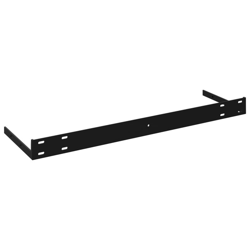 vidaXL 2 db magasfényű fehér MDF lebegő fali polc 120 x 23,5 x 3,8 cm