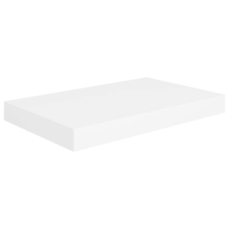 vidaXL fehér MDF lebegő fali polc 40 x 23 x 3,8 cm
