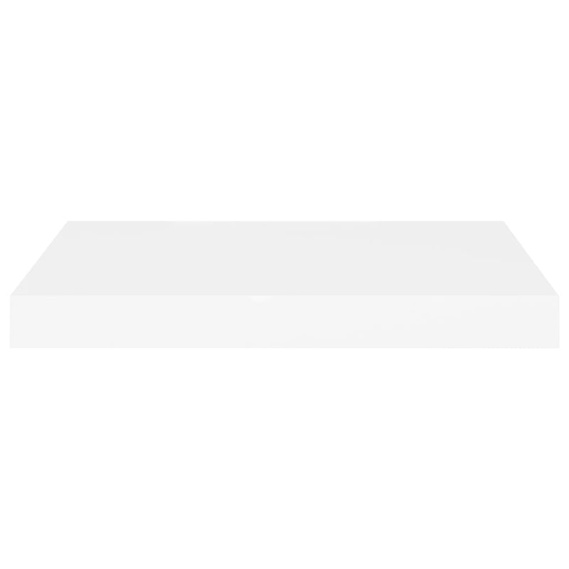 vidaXL fehér MDF lebegő fali polc 40 x 23 x 3,8 cm