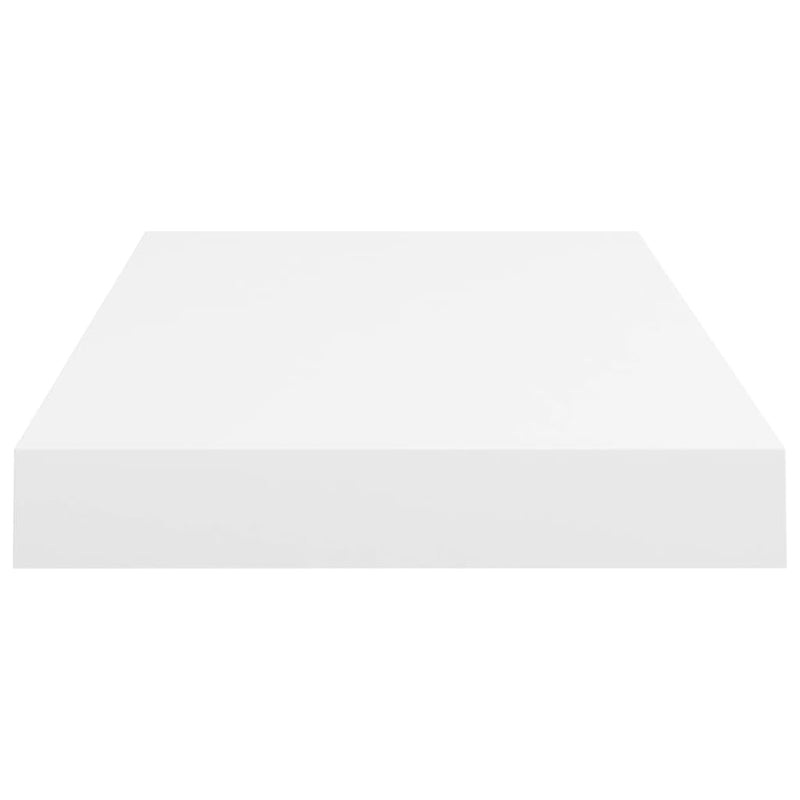 vidaXL fehér MDF lebegő fali polc 50 x 23 x 3,8 cm