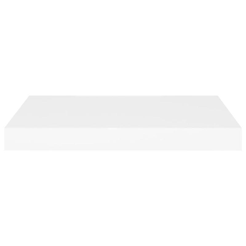 vidaXL 4 db fehér MDF fali polc 50 x 23 x 3,8 cm