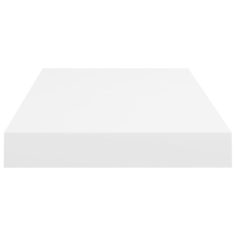 vidaXL 4 db fehér MDF fali polc 50 x 23 x 3,8 cm