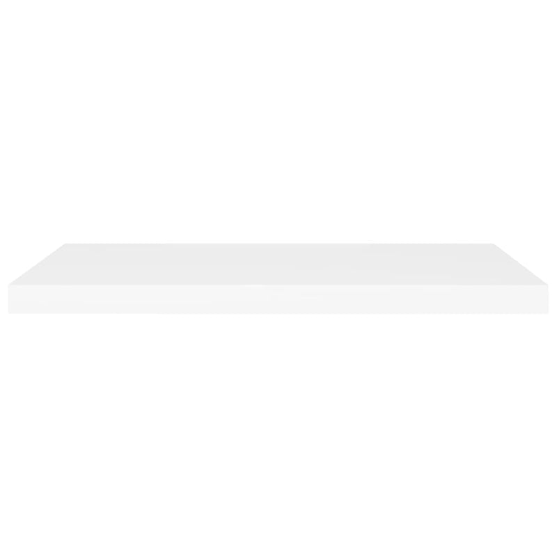 vidaXL fehér MDF lebegő fali polc 80 x 23,5 x 3,8 cm