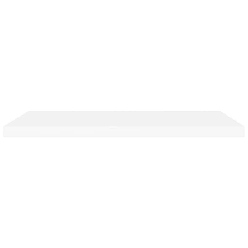 vidaXL fehér MDF lebegő fali polc 90 x 23,5 x 3,8 cm