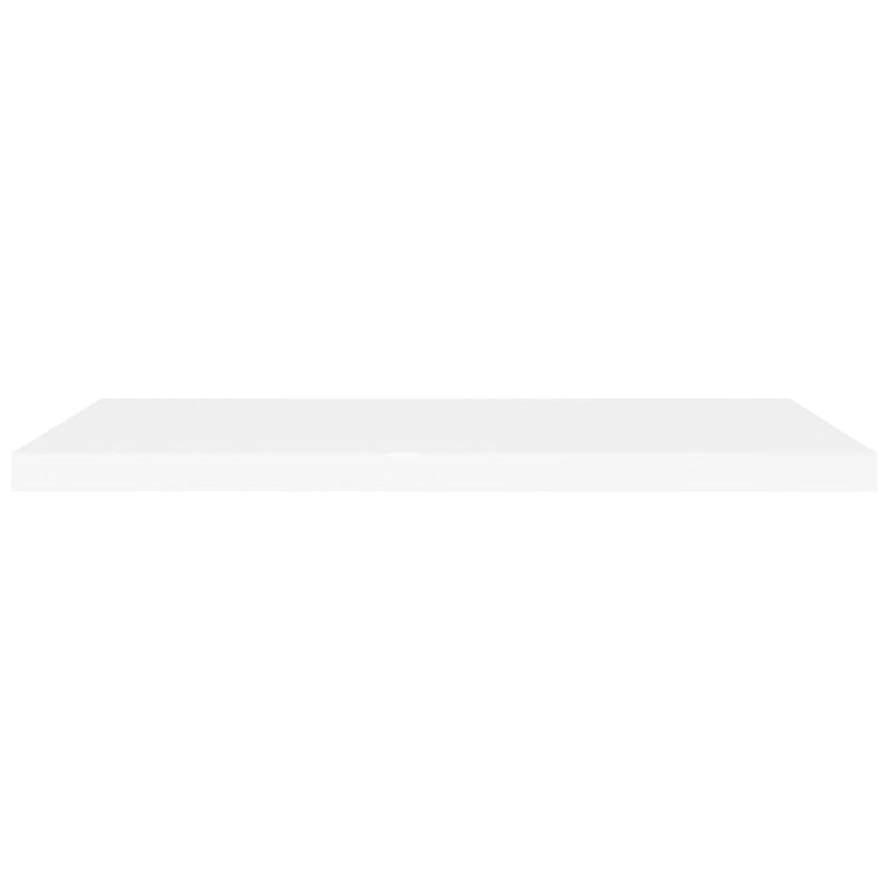 vidaXL 2 db fehér MDF lebegő fali polc 90 x 23,5 x 3,8 cm