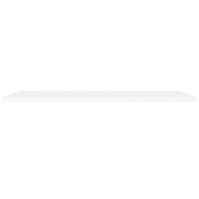 vidaXL 4 db fehér MDF lebegő fali polc 120 x 23,5 x 3,8 cm