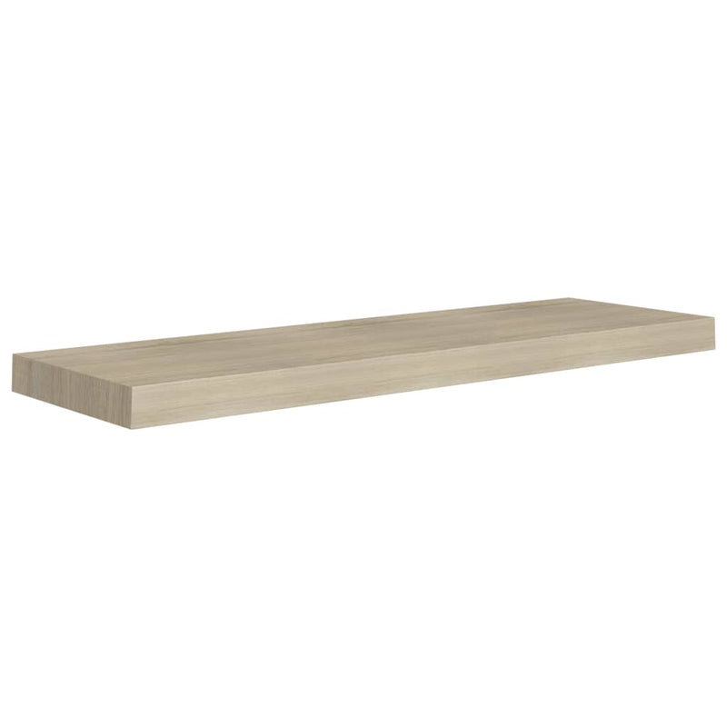 vidaXL 4 db tölgyszínű MDF fali polc 80 x 23,5 x 3,8 cm