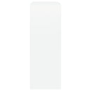 vidaXL 3 db fehér MDF fali kockapolc