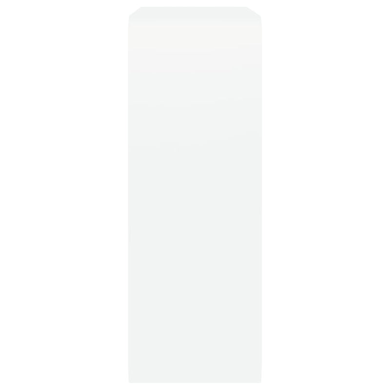vidaXL 3 db fehér MDF fali kockapolc