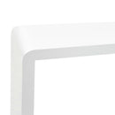 vidaXL 3 db fehér MDF fali kockapolc