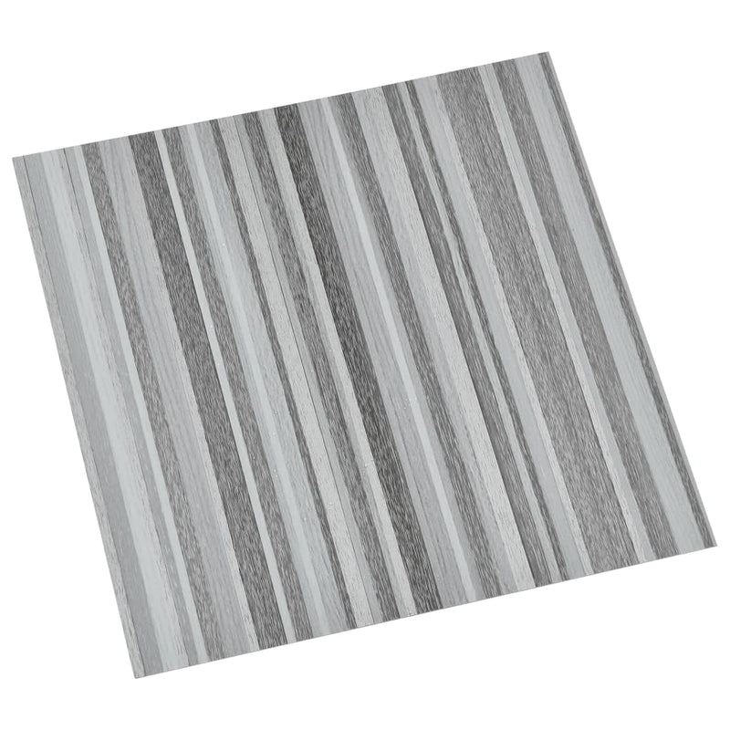 vidaXL 55 db világosszürke öntapadó PVC padlólap 5,11 m²