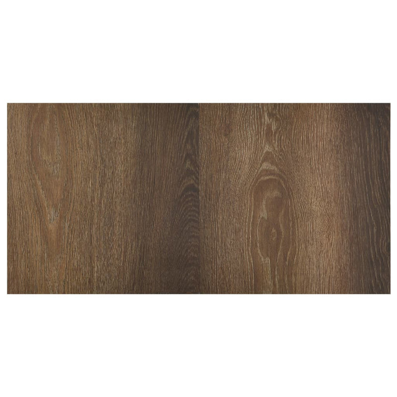 vidaXL 55 db barna öntapadó PVC padlólap 5,11 m²