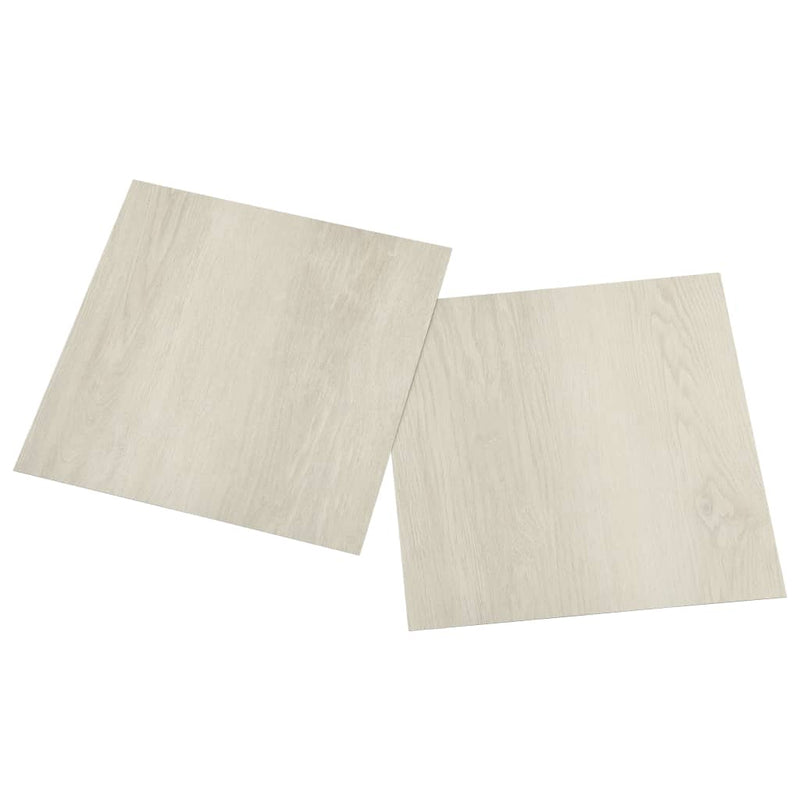 vidaXL 55 db bézs öntapadó PVC padlólap 5,11 m²