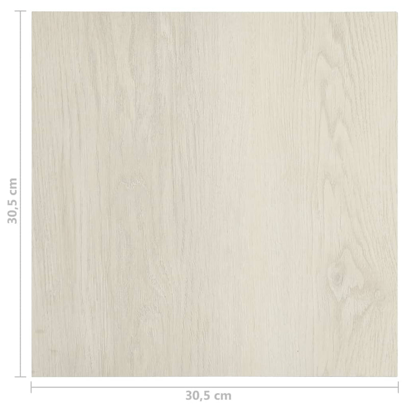 vidaXL 55 db bézs öntapadó PVC padlólap 5,11 m²