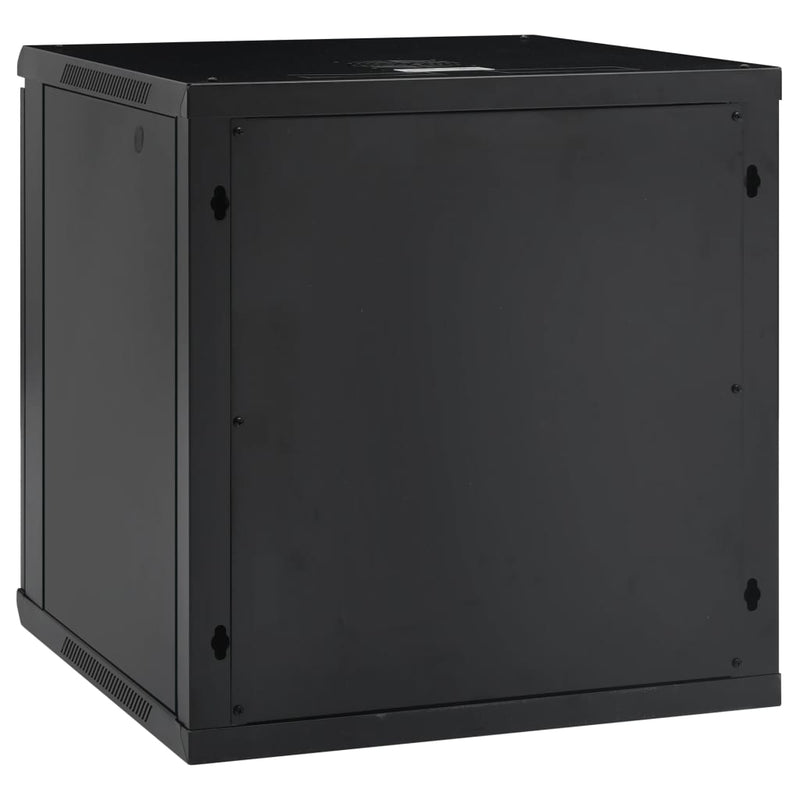 vidaXL 12U fali hálózati szekrény 19" IP20 600 x 600 x 640 mm
