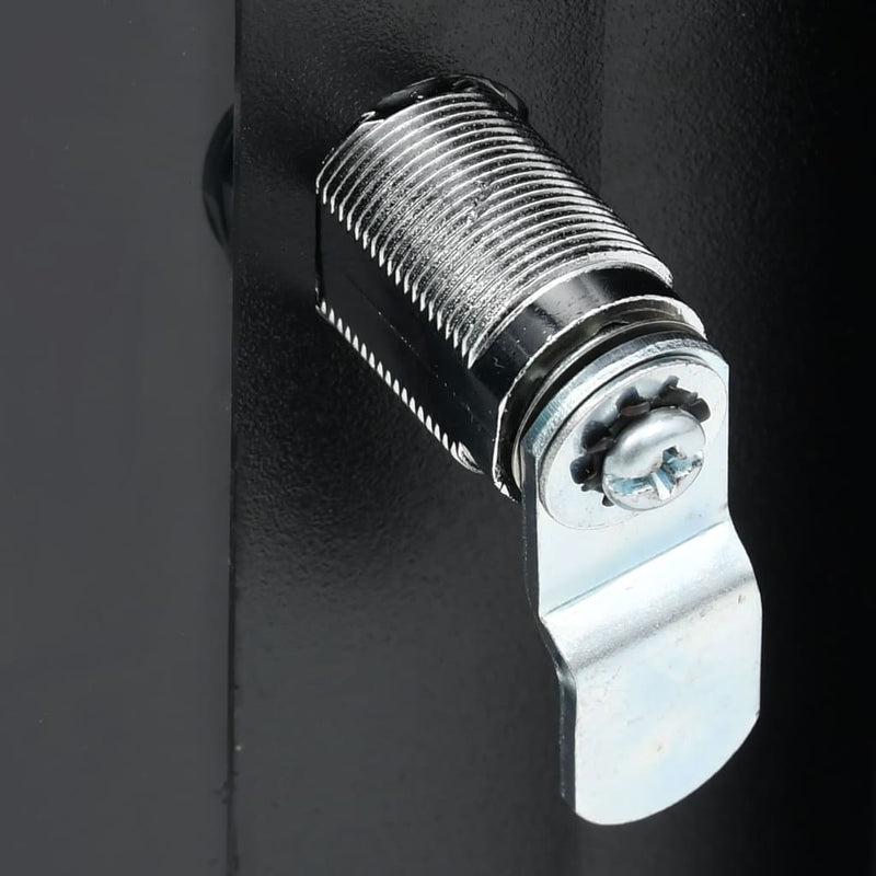 vidaXL 12U fali hálózati szekrény 19" IP20 600 x 600 x 640 mm