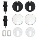 vidaXL 2 db szavannamintás MDF WC-ülőke finoman záródó fedéllel