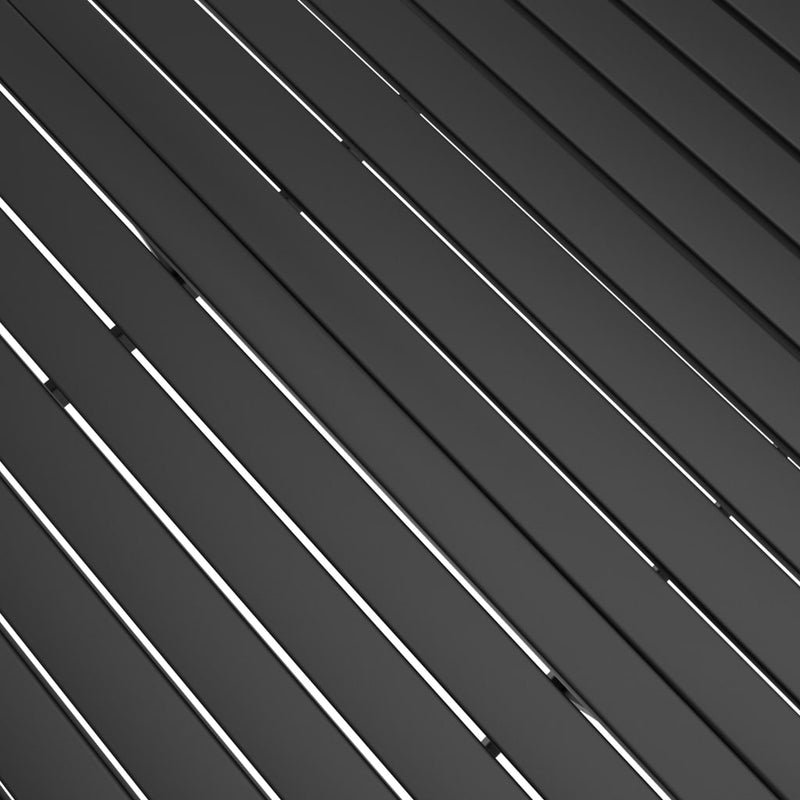 vidaXL antracitszürke acél kerti asztal 140 x 80 x 72 cm