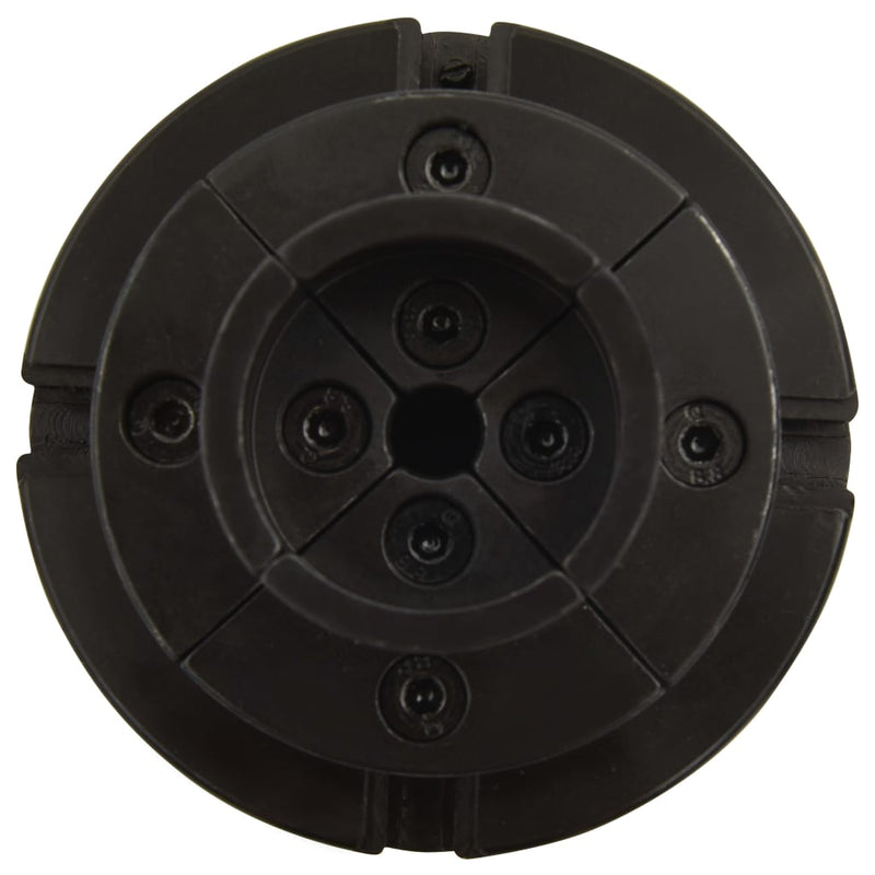 vidaXL 4 pofás acél fa tokmány M33 csatlakozóval 100 mm